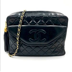 Vintage Chanel Camera Bag with Tassel